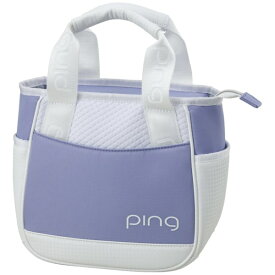 ピン｜PING GB-L2518 カジュアルラウンドトート ラベンダー 38620 [W22×H22×D13.5cm /約240g]