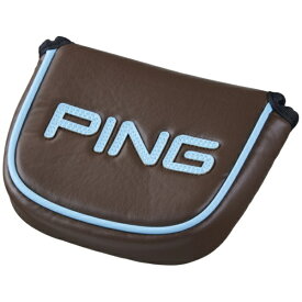 ピン｜PING マレット用 HC-U2509 カラーコードパターカバー ブラウン 38597
