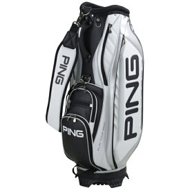 ピン｜PING キャディバッグ CB-U2504 オーセンティックカート ホワイト 38652 [9.0型 /5分割 /約4.2kg]