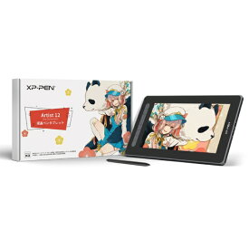 XPPen｜エックスピーペン ART1202NDBK_JP 液晶ペンタブレット [11.9型] USB-C＋USB-A / HDMI接続 Artist 12セカンド豪華版(製品保証18ヶ月モデル)(Chrome/Android/Mac/Windows11対応) ブラック