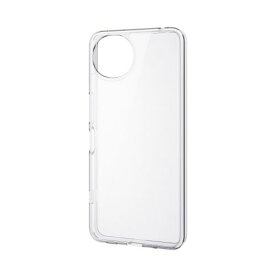 ELECOM｜エレコム AQUOS wish5 ( SH-52F ) ケース ハイブリッド カバー 衝撃吸収 カメラレンズ保護設計 ストラップホール付 クリア PM-S251HVCKCR