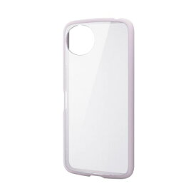 ELECOM｜エレコム AQUOS wish5 ( SH-52F ) ケース ハイブリッド カバー 衝撃吸収 軽量 薄型 カメラレンズ保護設計 ストラップホール付 ストラップホールシート付 TOUGH SLIM LITE パープル PM-S251TSLFCPU