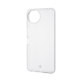 ELECOM｜エレコム AQUOS wish5 ( SH-52F ) ケース ソフト カバー 薄型 カメラレンズ保護設計 ストラップホール付 クリア PM-S251UCTCR
