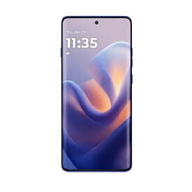 モトローラ｜Motorola 【SIMフリー】motorola edge 60 pro ダーズブルー MediaTek Dimensity 8350 6.7インチ メモリ/ストレージ：12GB/256GB nanoSIM/eSIM SIMフリースマートフォン ダーズブルー PB7U0001JP