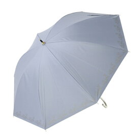 小川｜Ogawa 日傘 長傘 ゴールドフラワー ブルーグレー 25LD-50PS-1 BL [晴雨兼用傘 /レディース /50cm]