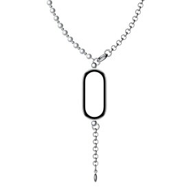 Xiaomi｜シャオミ Xiaomi Smart Band Pearl-chain Pendant Silver Gray