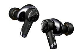オーディオテクニカ｜audio-technica 完全ワイヤレスイヤホン BK ATH-TWX9MK2BK [ワイヤレス(左右分離) /ノイズキャンセリング対応 /Bluetooth対応 /USB]