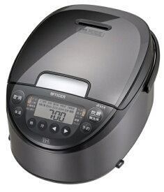 【2025年08月01日発売】 タイガー｜TIGER IHジャー炊飯器 炊きたて ダークグレー JPW-L100HD [5.5合 /IH]