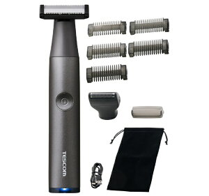 TESCOM�b�e�X�R�� �{�f�B&�t�F�C�X�O���[�}�[ �[�d�E�𗬗��p �h��IPX7 VIO�Ή� �������� �u���b�N �u���b�N TT593A-K [�𗬏[�d��]