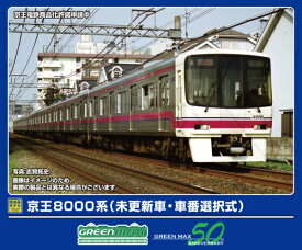 【2025年11月】 グリーンマックス｜GREEN MAX 京王8000系8両M付(未更新・車番選択式)【発売日以降のお届け】