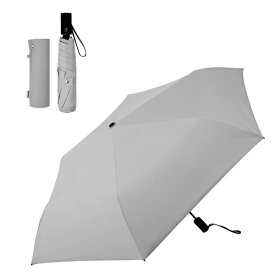 SeeSeaJapan 日傘 折りたたみ傘 S556Kシリーズ 晴雨兼用軽量日傘 KONCIWA ダークグレー S556K-DG [日傘]