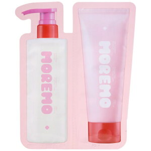 WONDER LINE|ワンダーライン ダブルサシェパウチ(スーパーリペアシャンプー&ヘアトリートメントミラクル2X) moremo moPOUCHSHP&MIRAC2X