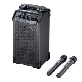サンワサプライ｜SANWA SUPPLY ワイヤレスマイク付き拡声器スピーカー MM-SPAMP21
