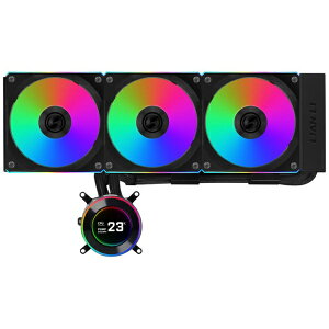 LIANLIbA CPUN[[ 120mmt@x3 [LGA1851/1700EAM5/AM4] HydroShift II LCD-C 360CL ubN LL-HS2-LCD-360CL-BK