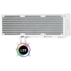 yGg[ő3{b9/1z LIANLIbA CPUN[[ t@x3 [LGA1851/1700EAM5/AM4] HydroShift II LCD-C 360N zCg LL-HS2-LCD-360-N-WT