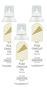 �q���\�t�B�[ Omega3Oil for pets cheese 3�{�Z�b�g �q���\�t�B�[
