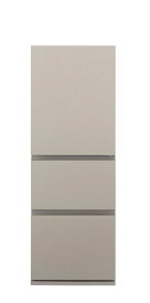 【無料基本設置料】 Panasonic｜パナソニック 冷蔵庫 ESタイプ マットベージュ NR-C33ES2L-C [幅60cm /326L /3ドア /左開きタイプ /2025年]