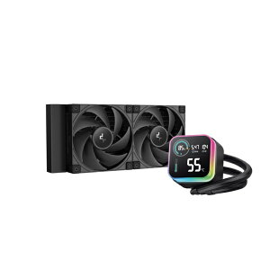 DEEPCOOLbfB[vN[ CPUN[[ 120mmt@x2 [LGA1851/1700/1200/1155/1151/1150EAM5/AM4] LQ240 ULTRA ubN R-LQ240-BKLSMWP-G-U