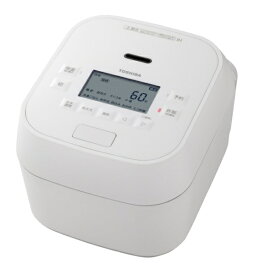 【エントリーで最大全額ポイント還元｜7/18迄】【2025年08月01日発売】 東芝｜TOSHIBA 炊飯ジャー 炎匠炊き グランホワイト RC-10HGX(W) [5.5合 /圧力IH]【rb_makerC】