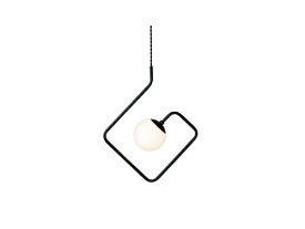 インターフォルム｜INTERFORM ペンダントライト Chemin 1(シュマン 1) スクエア 白熱電球付属 LT-4455SQ [電球色 /E17]
