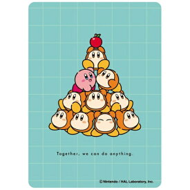 エンスカイ｜ensky カービィ play with ワドルディ キャラクタースリーブ ちからをあわせて（EN-1498）