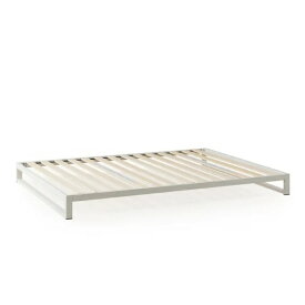 ZINUS｜ジヌス 【フレームのみ】 Heavy Duty スチールベッドフレーム 18cm シングルサイズ ホワイト ZJBFWH07S [シングルサイズ]【キャンセル・返品不可】 【代金引換配送不可】