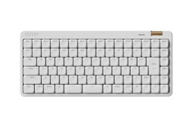 【2025年8月中旬】 Lofree｜ロフリー キーボード Flow Lite JIS ホワイト oe921wj [有線・ワイヤレス /Bluetooth・USB]