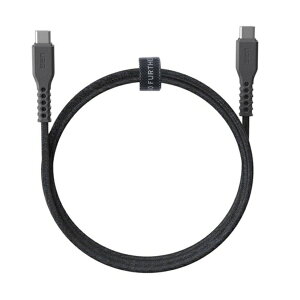 UAG�bURBAN ARMOR GEAR USB-C �� USB-C�P�[�u�� [�[�d /1.2m /PD60W] �u���b�N/�O���C UAG-CBL-CC4F-BK/GY [USB-C �� USB-C]
