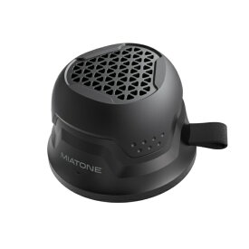 miatone ブルートゥーススピーカー MagRover ブラック MGROVERK [防水 /Bluetooth対応]