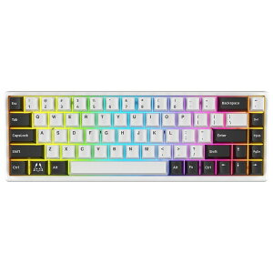 Arbiter Studio�b�A�[�r�^�[�X�^�W�I �Q�[�~���O�L�[�{�[�h(���s�b�h�g���K�[�Ή�) TENKO Polar 65 +(�p��z��) White Panda as-polar-65-plus-white-panda-fpgm [�L�� /USB]