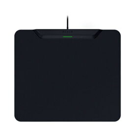 【エントリーで最大2万ポイント当たる｜1/20まで】 RAZER｜レイザー ゲーミングマウスパッド [360x311x5mm] USB-C＋USB-A接続 ワイヤレス充電 HyperFlux V2 Hard Edition RZ81-04930100-B3M1