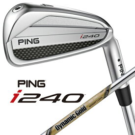 ピン｜PING アイアン i240 #5 [25° /6° /Dynamic Gold EX TOUR ISSUE /S200 /右利き用]
