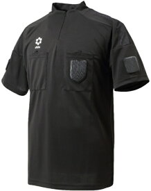 イミオ｜imio メンズ SFIDA (スフィーダ) レフェリーシャツ ショートスリーブ Mサイズ Black SA22836 [メンズ /Mサイズ]【返品交換不可】