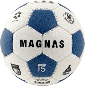 イミオ｜imio サッカーボール SFIDA (スフィーダ) MAGNAS 土用 (5号球) White×Blue SB25MN01