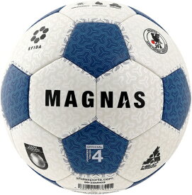 イミオ｜imio サッカーボール SFIDA (スフィーダ) MAGNAS JR 土用 (4号球) White×Blue SB25MN03