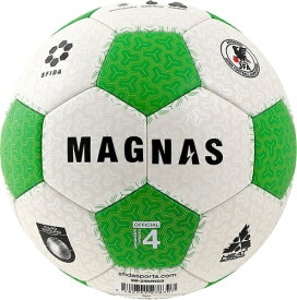 イミオ｜imio サッカーボール SFIDA (スフィーダ) MAGNAS JR 土用 (4号球) White×Green SB25MN03