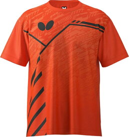 バタフライ｜BUTTERFLY 男女兼用 レクート・Tシャツ フラッシュレッド 46790 [男女兼用 /Sサイズ]