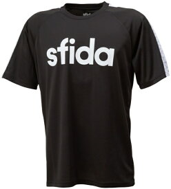 イミオ｜imio メンズ SFIDA (スフィーダ) BPプラクティスシャツS/S LINE ブラック SA21816 [メンズ /Sサイズ]【返品交換不可】