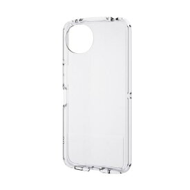 ELECOM｜エレコム AQUOS wish5 ( SH-52F ) ケース ソフト カバー 衝撃吸収 カメラレンズ保護設計 ストラップホール付 ストラップホールシート付 TOUGH SLIM LITE クリア PM-S251TSLUCCR