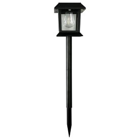 トレードワン｜TRADE ONE ソーラー充電アンティークライトL(エジソン電球) ブラック 30958