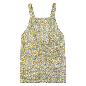 レップ｜REP レップ 速乾エプロン クイックドライ加工・肩ずれしないH型デザイン ミニフラワー/イエロー REP562505