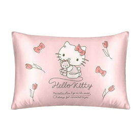 ユノキ Utukky シルク枕カバー サンリオキャラクターズ ハローキティ 枕カバー 43×63cm 片面 100%シルク 封筒式まくらカバー B JP-ZT01-STKTB4363