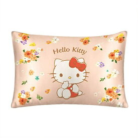 ユノキ Utukky シルク枕カバー サンリオキャラクターズ ハローキティ 枕カバー 43×63cm 片面 100%シルク 封筒式まくらカバー D JP-ZT01-STKTD4363