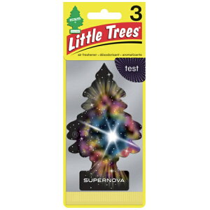 メテオAPAC|Meteor APAC リトルツリーズ LT エアーフレッシュナー 3P - Supernova(スーパーノヴァ)
