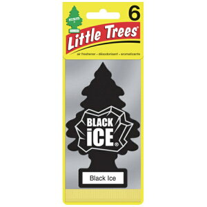 【エントリーで最大全額ポイント還元|11/5迄】 メテオAPAC|Meteor APAC リトルツリーズ LT エアーフレッシュナー 6P - Black Ice(ブラックアイス)