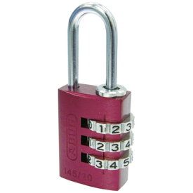 アブス｜ABUS ナンバー可変式南京錠　145-20　レッド　14520RE