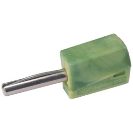 ワゴジャパン｜WAGO WAGO　バナナプラグ　4個入 グリーンイエロー