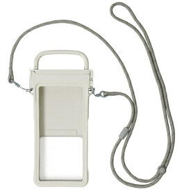 RHYTHM｜リズム時計 水中撮影できる　カラビナ付き防水ケース RHYTHM ライトグレー 9YYA66RH08