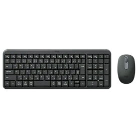 【2025年07月24日発売】 Logicool｜ロジクール キーボード・マウスセット (Chrome/Mac/Windows11対応) グラファイト MK250GR [ワイヤレス /Bluetooth]