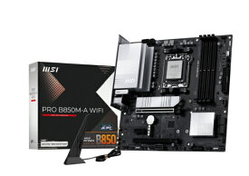 MSI｜エムエスアイ マザーボード(Socket AM5) PRO B850M-A WIFI [MicroATX]